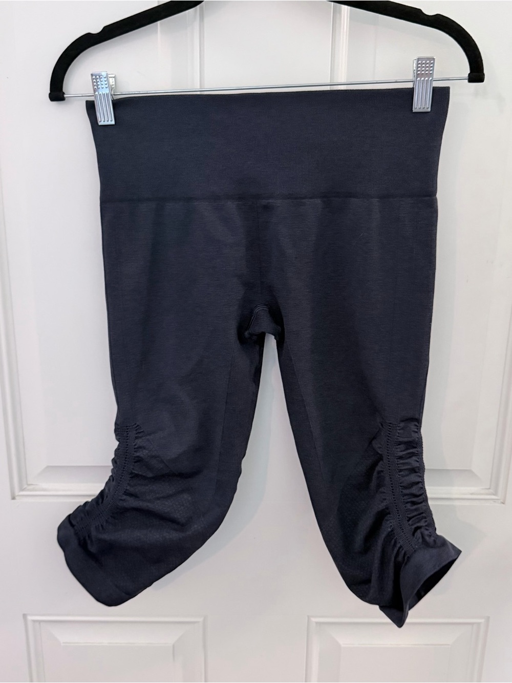 Lululemon In The Flow Crop Leggings 6 | Inkwell Navy Blue